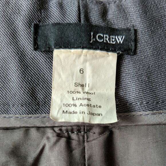 J. Crew Wool Pants - Size 6 - EUC - Picture 6 of 8